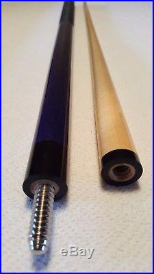 McDermott EB-1 Pool Cue 19oz blue/black/natural with accessories