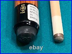 McDermott EF23 NEW Pool Cue 22 oz. BRAND NEW STRAIGHT Beautiful cue Exotic wood