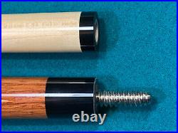 McDermott EF23 NEW Pool Cue 22 oz. BRAND NEW STRAIGHT Beautiful cue Exotic wood