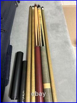 McDermott, Falcon Billiard cue Mezz Case Set vintage from Japan