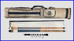McDermott G-331 & G-204 Pool Cues WithExtra Shafts, Bag & Accessories