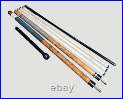 McDermott G-331 & G-204 Pool Cues WithExtra Shafts, Bag & Accessories