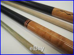 McDermott G-Core 19 oz. + IRON HORSE OUTLAW 20 oz. POOL CUES with CASE & EXTRAS