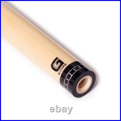 McDermott G-Core Pool Cue Shaft, Silver & Index Rings, 3/8-10, 13 mm cue tip