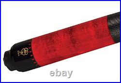 McDermott G-Series G343 Michigan Maple Red Stained Billiards Pool Cue