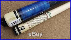 McDermott G201 Pool Cue Pacific Blue Stain G-Core Shaft FREE 1x1 Hard Case