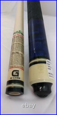 McDermott G201 Pool Cue Pacific Blue Stain G-Core Shaft Free LIFETIME WARRANTY