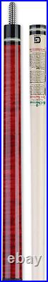 McDermott G202 Curly Maple Pool Cue with 12.5mm G-Core & Free Hard Case