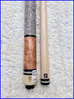 McDermott G204 Pool Cue with12.5mm G-Core Shaft, FREE HARD CASE (White/Brown Wrap)