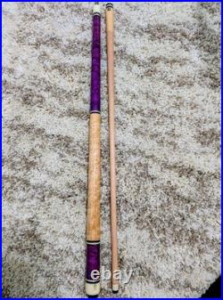 McDermott G230 Pool Cue with G-Core, Wrapless, With Case. Purple
