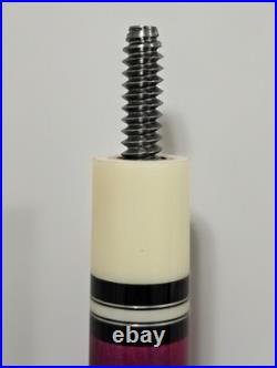 McDermott G230 Pool Cue with G-Core, Wrapless, With Case. Purple