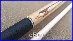 McDermott G322 Pool Cue Bacote, Leather, 12.75mm G-Core LD Shaft FREE 1x1 Case