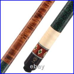 McDermott G331 Two-Piece Billiards Pool Cue with Clover and Maple Diamond inlays McDermott G331 Two-Piece Billiards Pool Cue with Clover and Maple Diamond inlays