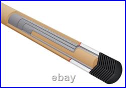 McDermott G331 Two-Piece Billiards Pool Cue with Clover and Maple Diamond inlays