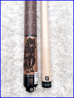 McDermott G338 Great Wolf Pool Cue with 12.5mm G-Core Shaft, FREE HARD CASE