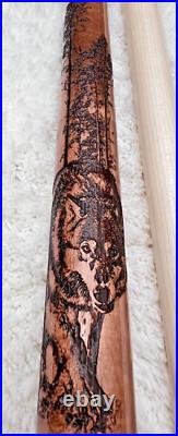 McDermott G338 Great Wolf Pool Cue with 12.5mm G-Core Shaft, FREE HARD CASE