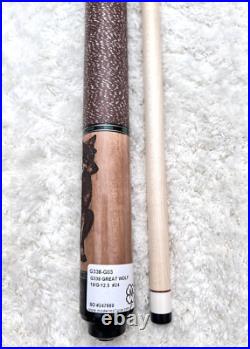 McDermott G338 Great Wolf Pool Cue with 12.5mm G-Core Shaft, FREE HARD CASE