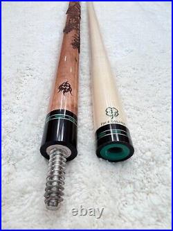 McDermott G338 Great Wolf Pool Cue with 12.5mm i-2 Shaft Upgrade, FREE HARD CASE