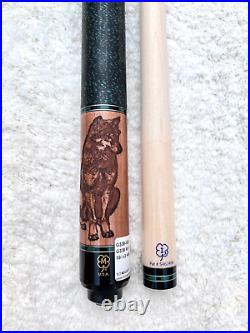 McDermott G338 Great Wolf Pool Cue with i-3 Shaft Upgrade, FREE HARD CASE