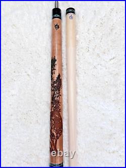 McDermott G338 Great Wolf Pool Cue with i-3 Shaft Upgrade, FREE HARD CASE