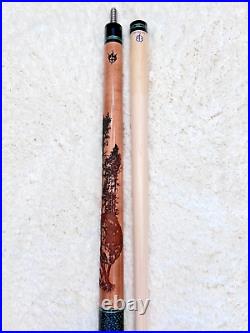 McDermott G338 Great Wolf Pool Cue with i-3 Shaft Upgrade, FREE HARD CASE