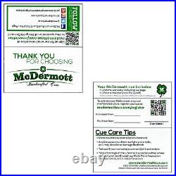 McDermott G338 Pool Billiard Cue G-Core Shaft AUTHORIZED DEALER