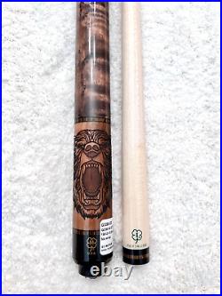 McDermott G339 Grizzly Bear Pool Cue with 12.5mm i-2 Shaft Upgrade, FREE CASE