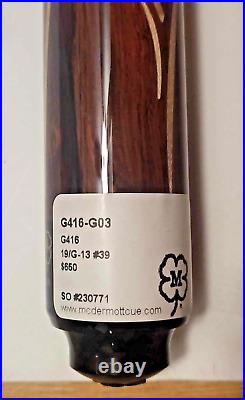 McDermott G416 Billiard Pool Cue Stick with G-Core Shaft FREE SHIP &JP's