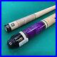 McDermott-G418-Custom-Purple-Stain-Billiards-Pool-Cue-Stick-FREE-HARD-CASE-01-zz