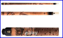 McDermott G438 3D Birds of Prey Cue Brand New 12.5mm Gore