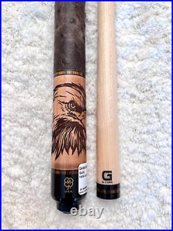 McDermott G438 Birds Of Prey Pool Cue with 12.5mm G-Core Shaft, FREE HARD CASE