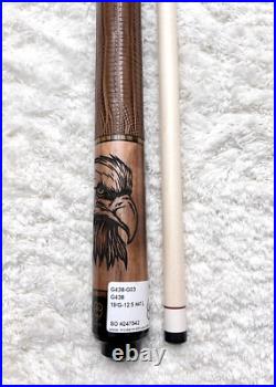 McDermott G438 Birds Of Prey Pool Cue with12.5mm G-Core Shaft, FREE HARD CASE L McDermott G438 Birds Of Prey Pool Cue with12.5mm G-Core Shaft, FREE HARD CASE L