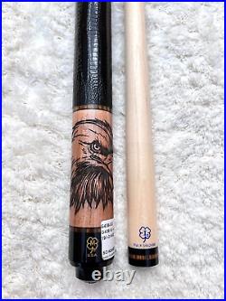 McDermott G438 Birds Of Prey Pool Cue withi-3 Shaft Upgrade, FREE CASE (11.75mm)