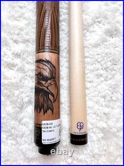 McDermott G438 Birds Of Prey Pool Cue withi-3 Shaft Upgrade, FREE CASE (11.75mm)