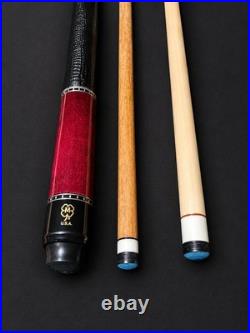 McDermott G515 Burgundy Stained Birdseye 12.5mm GCore Free Hard Case