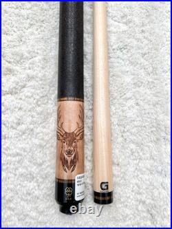 McDermott G522 Pool Cue with 12.5mm G-Core Shaft, BUCK Wild Fire FREE HARD CASE