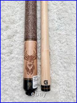 McDermott G522 Pool Cue with 12.75mm G-Core Shaft, BUCK Wild Fire FREE HARD CASE