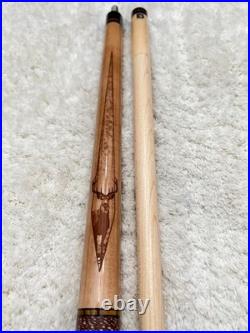 McDermott G522 Pool Cue with 12.75mm G-Core Shaft, BUCK Wild Fire FREE HARD CASE