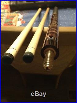 McDermott G602 Lucky Seven Pool Cue With Two Shafts And Case