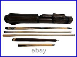 McDermott G605 Pool Cue G-Core Shaft Wrapless, Stinger NG01 Wrapless, & Case