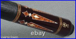 McDermott G803 Pool Cue- Birdseye with I-3 Shaft Free 1x1 Hard Case & FREE US SHIP