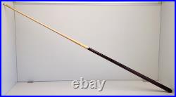 McDermott GS Pool Cue Dark Brown Maple Lizard Leather G-Core 2-Pc 58.5 19.5oz