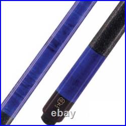McDermott GS02 Pool Table Cue with G-Core 13mm Shaft Pacific Blue Stain BRAND NEW