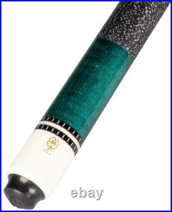 McDermott GS05C2 COTM Feb 2022 Two-Piece Teal Stained Billiards Pool Cue Stick