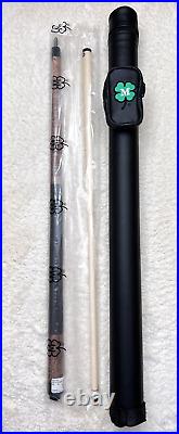 McDermott GS07 Pool Cue with 13mm G-Core Shaft, FREE HARD CASE (Red/Grey Stain)