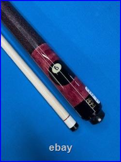 McDermott GS07C2 Pool Cue Burgundy & Natural Walnut Double Wash with Linen Wrap