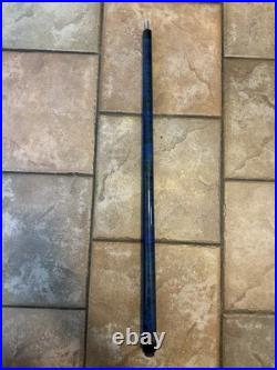 McDermott GS08 Pool Cue Pacific Blue/Green Stain Hard Case Made In USA McDermott GS08 Pool Cue Pacific Blue/Green Stain Hard Case Made In USA