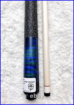 McDermott GS08 Pool Cue with 12.5mm G-Core Shaft, FREE HARD CASE (Blue/Green)