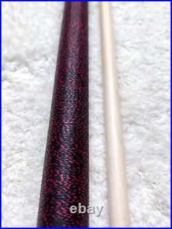 McDermott GS09 Pool Cue with 11.75mm G-Core Shaft, FREE HARD CASE (Red/Grey Stain)