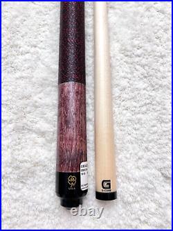 McDermott GS09 Pool Cue with 12.5mm G-Core Shaft, FREE HARD CASE (Red/Grey Stain)